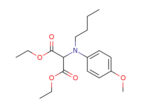 Propanedioic acid, [butyl(4-methoxyphenyl)amino]-, diethyl ester