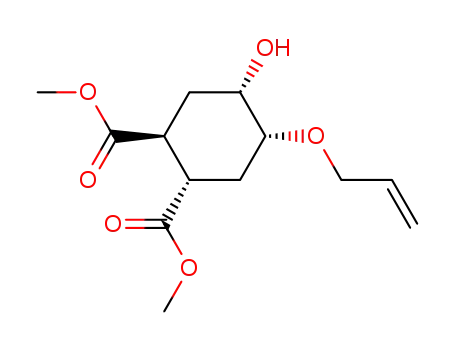 (1S,2S,4R,5S)-4-Allyloxy-5-hydroxy-cyclohexane-1,2-dicarboxylic acid dimethyl ester