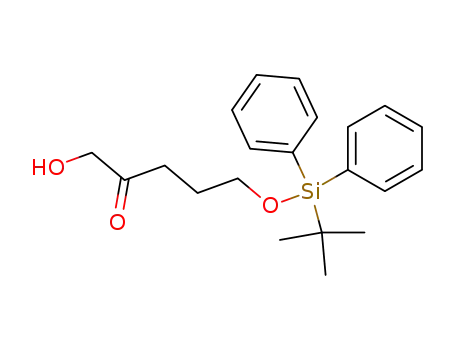 5-(tert-butyldiphenylsilanyloxy)-1-hydroxypentan-2-one