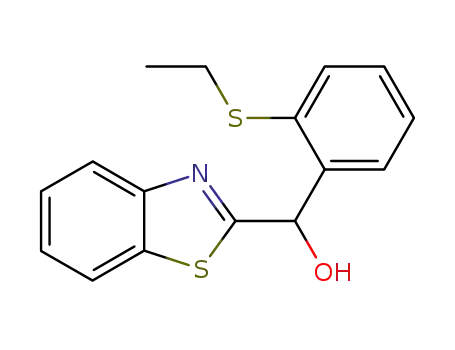 2-[α-hydroxy-2'-(ethylthio)benzyl]benzothiazole