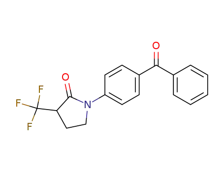 2-Pyrrolidinone, 1-(4-benzoylphenyl)-3-(trifluoromethyl)-