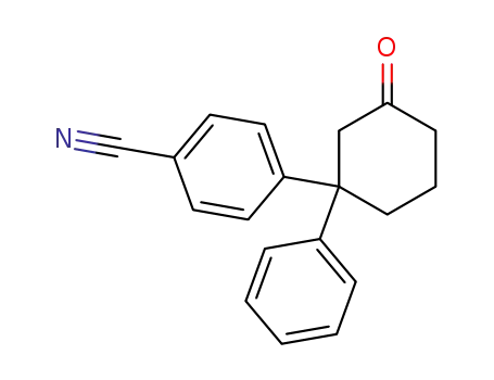 Benzonitrile, 4-(3-oxo-1-phenylcyclohexyl)-
