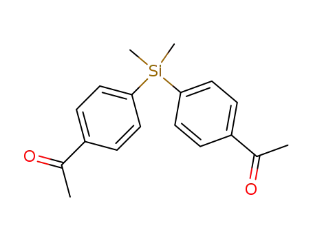 1,1'-[(Dimethylsilanediyl)di(4,1-phenylene)]di(ethan-1-one)