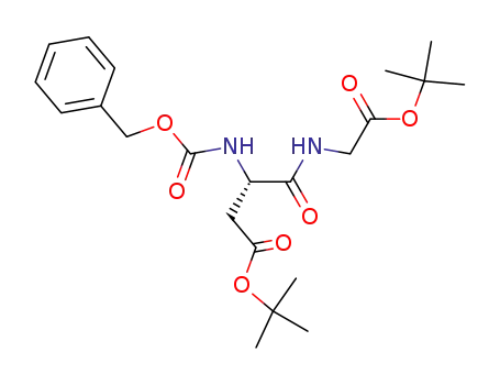Glycine, N-[(phenylmethoxy)carbonyl]-L-a-aspartyl-,
bis(1,1-dimethylethyl) ester