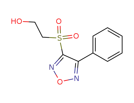 3-(2-Hydroxyethylsulfonyl)-4-phenylfurazan