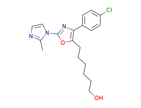 4-(4-chlorophenyl)-2-(2-methyl-1-imidazolyl)-5-oxazolehexanol