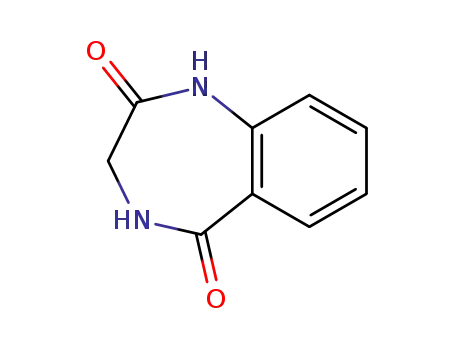 Molecular Structure of 5118-94-5 (3,4-DIHYDRO-1H-BENZO[E][1,4]DIAZEPINE-2,5-DIONE)