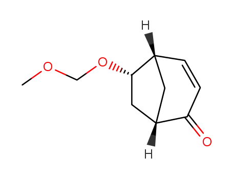 Bicyclo[3.2.1]oct-3-en-2-one, 6-(methoxymethoxy)-, (1S,5S,6S)-