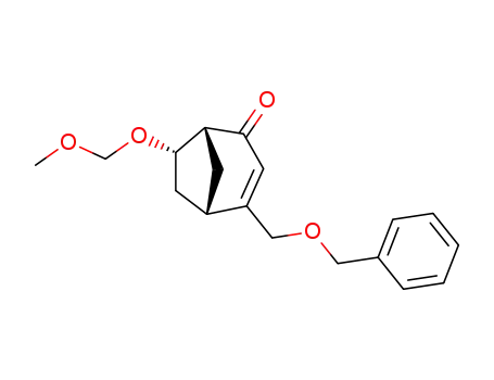 Bicyclo[3.2.1]oct-3-en-2-one,
7-(methoxymethoxy)-4-[(phenylmethoxy)methyl]-, (1R,5S,7S)-