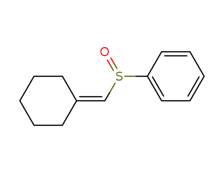 (+/-)<sub>S</sub>-cyclohexylidene(phenylsulfinyl)methane