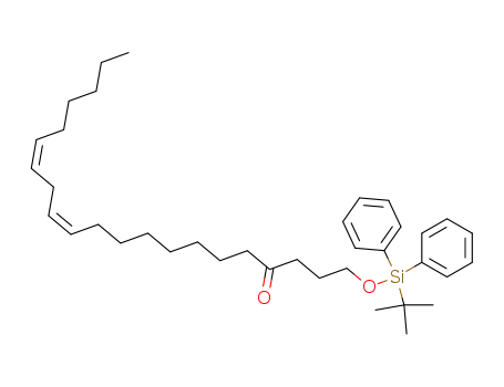 (12Z,15Z)-1-(tert-Butyl-diphenyl-silanyloxy)-henicosa-12,15-dien-4-one