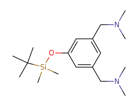 1,3-bis(dimethylaminomethyl)-5-((tert-butyldimethylsilyl)oxy)benzene