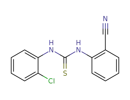 N-(2-chlorophenyl)-N'-(2-cyanophenyl)thiourea