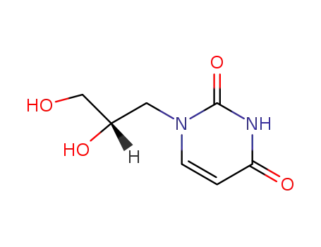 2,4(1H,3H)-Pyrimidinedione, 1-(2,3-dihydroxypropyl)-, (S)-