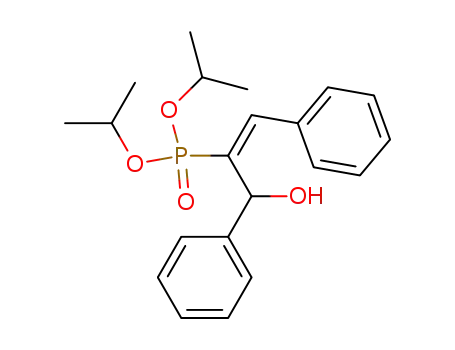 diisopropyl (E)-1-[hydroxy(phenyl)methyl]-2-phenylethenylphosphonate