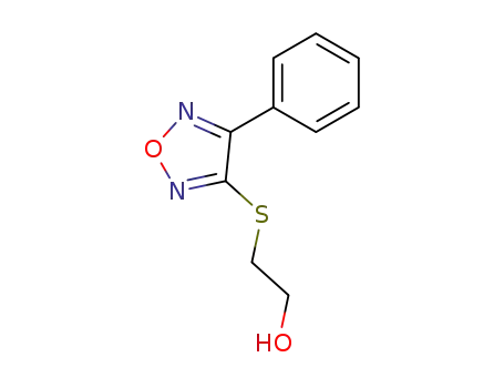 3-(2-Hydroxyethylthio)-4-phenylfurazan