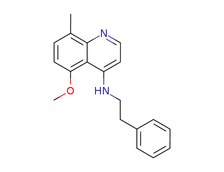 5-methoxy-8-methyl-4-(2-phenylethylamino)-quinoline