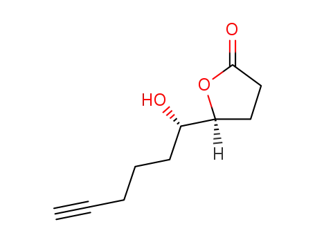 5S-(1S-hydroxyhex-5-ynyl)dihydrofuran-2-one
