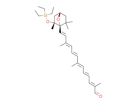 (2E,4E,6E,8E,10E,12E)-2,7,11-trimethyl-13-[(1R,4S,6R)-2,2,6-trimethyl-6-triethylsilyloxy-7-oxabicyclo[2.2.1]hept-1-yl]trideca-2,4,6,8,10,12-hexaenal