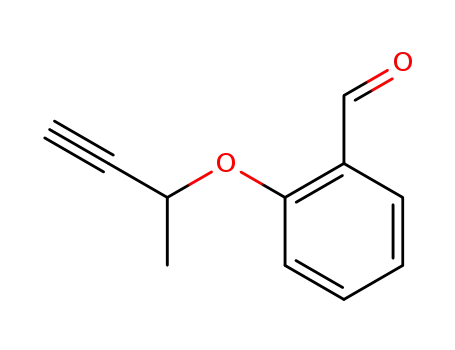 Benzaldehyde, 2-[(1-methyl-2-propynyl)oxy]-