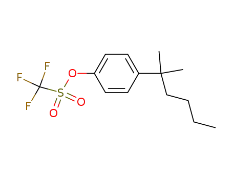 Methanesulfonic acid, trifluoro-, 4-(1,1-dimethylpentyl)phenyl ester