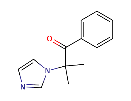 Molecular Structure of 46697-11-4 (2-(1H-imidazol-1-yl)-2-methyl-1-phenylpropan-1-one)