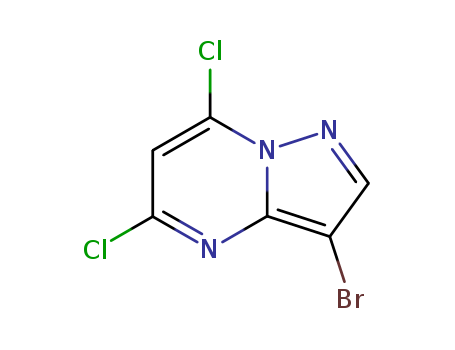 Pyrazolo[1,5-a]pyrimidine, 3-bromo-5,7-dichloro- CAS No.114040-06-1