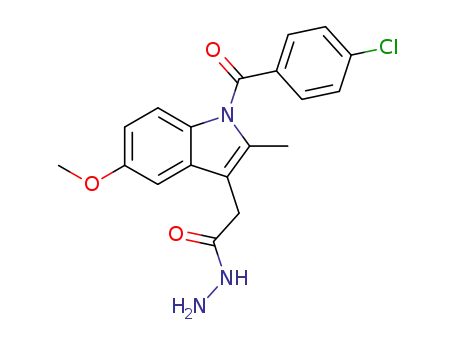 [1-(4-chlorobenzoyl)-5-methoxy-2-methyl-1H-indol-3-yl]-acetic acid hydrazide