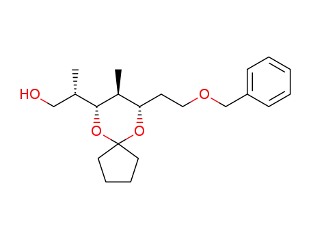 (S)-2-[(7R,8S,9S)-9-(2-Benzyloxy-ethyl)-8-methyl-6,10-dioxa-spiro[4.5]dec-7-yl]-propan-1-ol