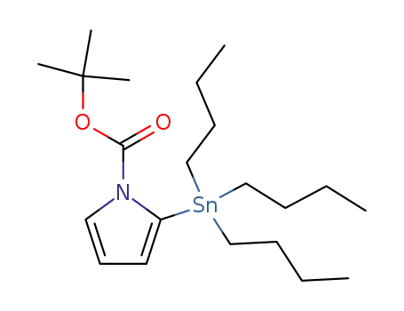1H-Pyrrole-1-carboxylic acid, 2-(tributylstannyl)-, 1,1-dimethylethyl ester