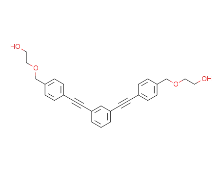 2,2'-[1,3-phenylenebis(2,1-ethynediyl-4,1-phenylenemethyleneoxy)]bis[ethanol]