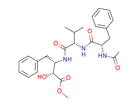 L-Valinamide,
N-acetyl-L-phenylalanyl-N-[(1S,2R)-2-hydroxy-3-methoxy-3-oxo-1-(phen
ylmethyl)propyl]-
