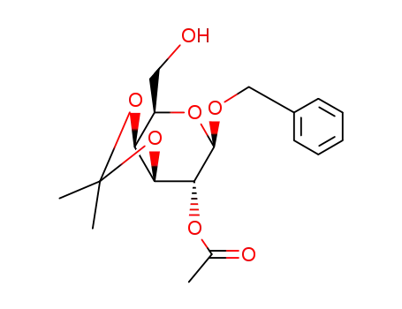 benzyl 2-O-acetyl-3,4-O-isopropylidene-β-D-galactopyranoside