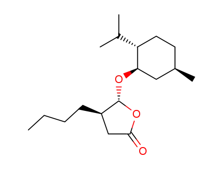 2(3H)-Furanone,
4-butyldihydro-5-[[(1R,2S,5R)-5-methyl-2-(1-methylethyl)cyclohexyl]oxy]-
, (4R,5R)-
