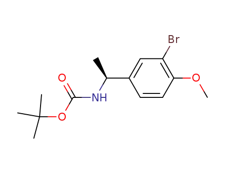 TERT-BUTYL [(1S) -1- (3-BROMO-4-METHOXYPHENYL) ETHYL] 카르 바 메이트