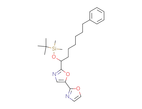 1-[(tert-butyldimethylsilyl)oxy]-1-[5-(2-oxazolyl)oxazol-2-yl]-7-phenylheptane