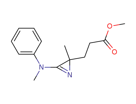 2H-Azirine-2-propanoic acid, 2-methyl-3-(methylphenylamino)-, methyl
ester