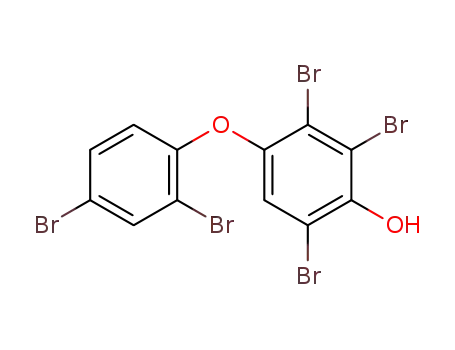 Molecular Structure of 602326-24-9 (Phenol, 2,3,6-tribromo-4-(2,4-dibromophenoxy)-)
