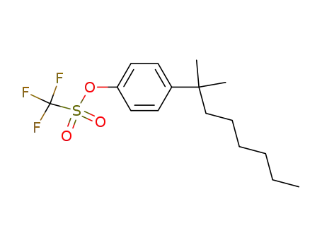 Methanesulfonic acid, trifluoro-, 4-(1,1-dimethylheptyl)phenyl ester