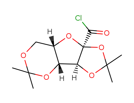 2,3:4,6-di-O-isopropylidene-2-keto-L-gulonyl chloride