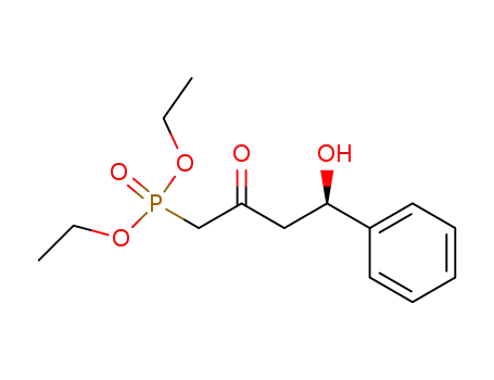 (4R)-diethyl 4-hydroxy-2-oxo-4-phenylbutylphosphonate