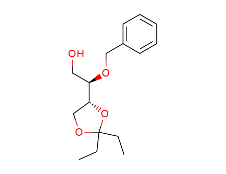 (R)-2-(benzyloxy)-2-[(R)-2,2-diethyl-1,3-dioxolan-4-yl]ethanol