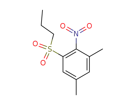 Benzene, 1,5-dimethyl-2-nitro-3-(propylsulfonyl)-