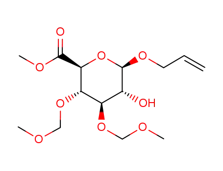 methyl 1-O-allyl-3,4-di-O-methoxymethyl-β-D-glucuronate