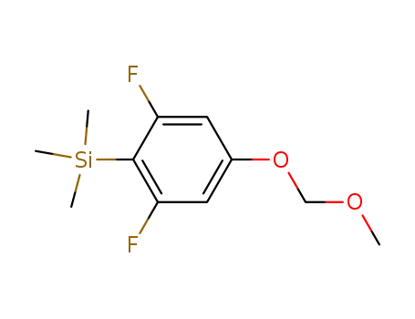 [2,6-difluoro-4-(methoxymethoxy)phenyl]trimethylsilane