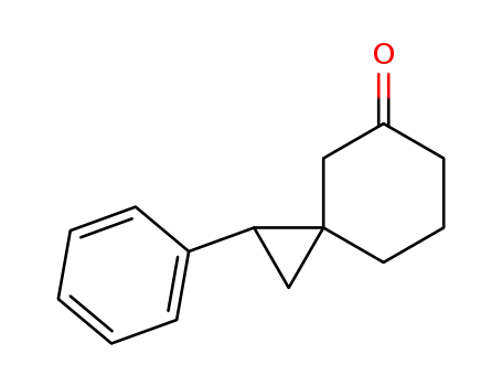 Molecular Structure of 741680-08-0 (Spiro[2.5]octan-5-one, 1-phenyl- (9CI))