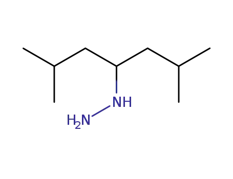 Molecular Structure of 693288-02-7 (Hydrazine,  [3-methyl-1-(2-methylpropyl)butyl]-)