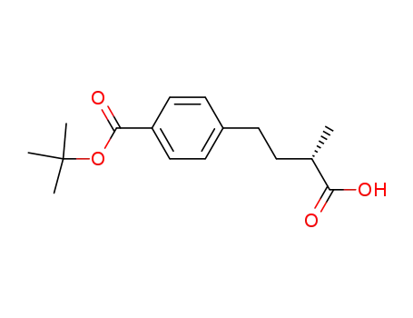 벤젠부탄산, 4-[(1,1-디메틸에톡시)카르보닐]-알파-메틸-, (-알파-S)-(9CI)