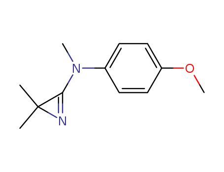 2H-AZIRIN-3-AMINE,N-(4-METHOXYPHENYL)-N,2,2-TRIMETHYL-