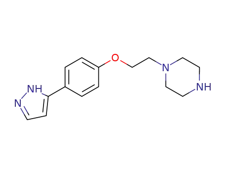 Piperazine, 1-[2-[4-(1H-pyrazol-3-yl)phenoxy]ethyl]-